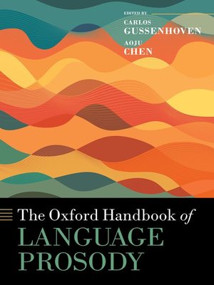 cover image of The Oxford Handbook of Language Prosody